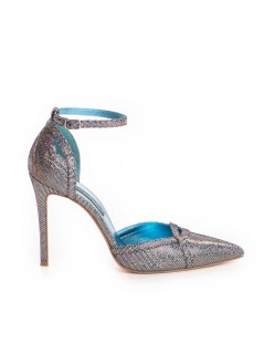 Pantofi stiletto piele naturala Sparkle Ashanti - The5thelement.ro