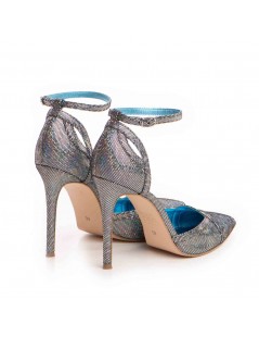Pantofi stiletto piele naturala Sparkle Ashanti - The5thelement.ro