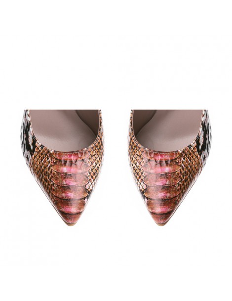 Pantofi Stiletto Piele Naturala Autumn Snake - The5thelement.ro