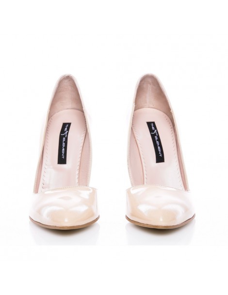 Pantofi dama stiletto Nude Glow Piele Naturala - The5thelement.ro