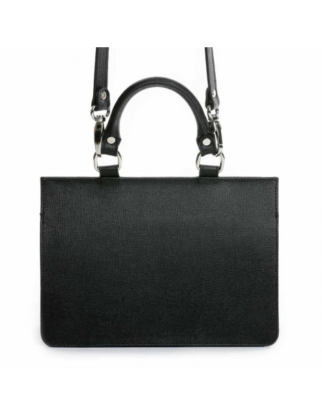 Geanta Piele Naturala Dama Lily Negru - The5thelement.ro