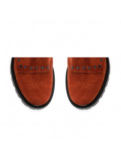 Bocanci dama Piele Naturala Caramiziu Ranger - The5thelement.ro