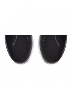 Bocanci dama Piele Naturala Negru Untold - The5thelement.ro