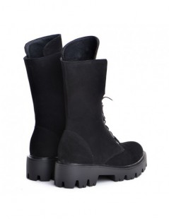 Bocanci dama Piele Naturala Negru Velvet Untold - The5thelement.ro