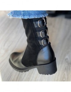 Ghete dama Piele Naturala Negru City - The5thelement.ro