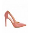 Pantofi Stiletto Piele Naturala Roz Transparent