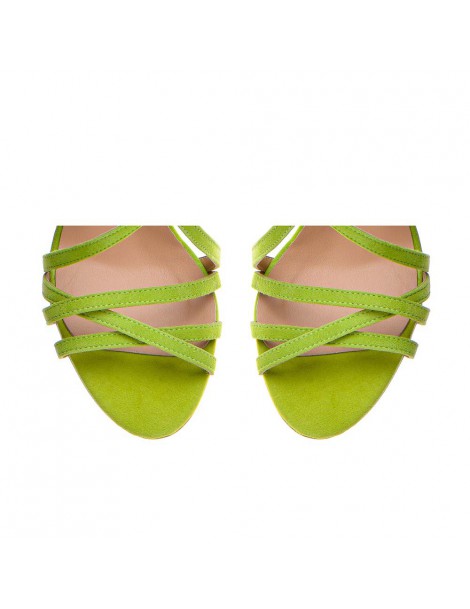 Sandale dama piele naturala Lime Riley - The5thelement.ro