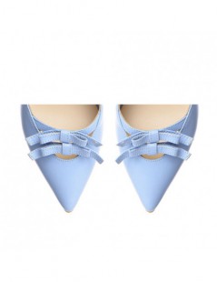 Pantofi stiletto piele naturala Bleu Lola - The5thelement.ro