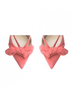 Pantofi Stiletto Piele Naturala Rose Bow Sasha - The5thelement.ro