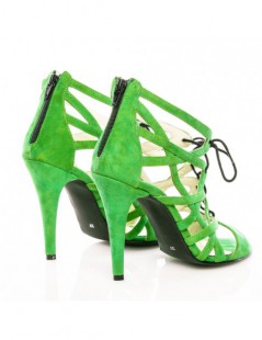 Sandale dama piele naturala Cosmopolitan Light Green - The5thelement.ro