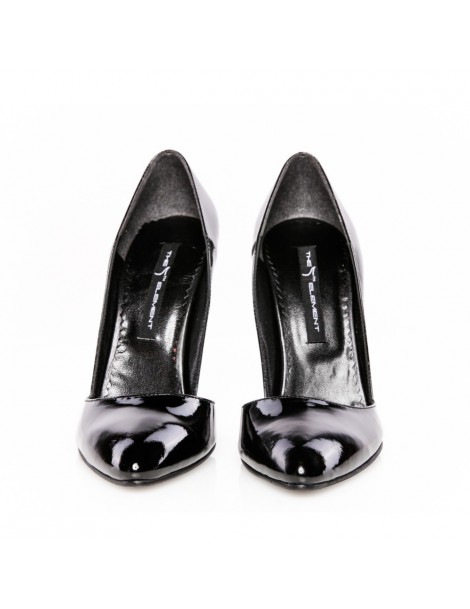 Pantofi dama stiletto Black Glow Piele Naturala - The5thelement.ro