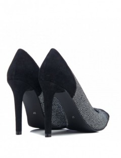 Pantofi dama Stiletto Office Black Piele Naturala - The5thelement.ro
